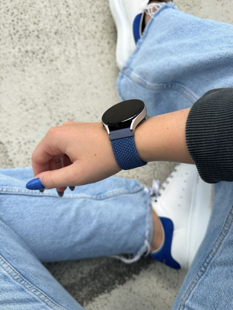 Correa nylon tejida ajustable Amazfit Bip 6 (azul)