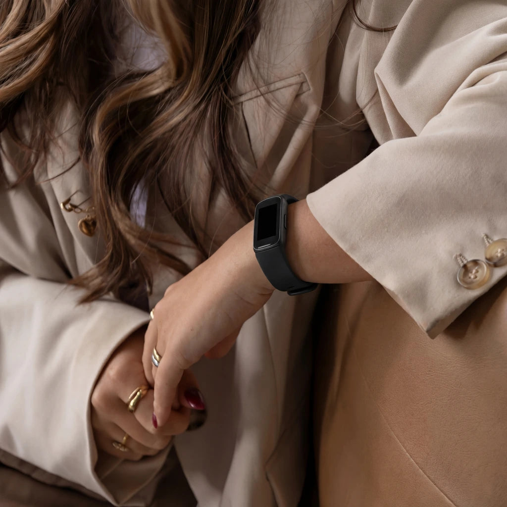 Correa nylon Fitbit Inspire (negro)