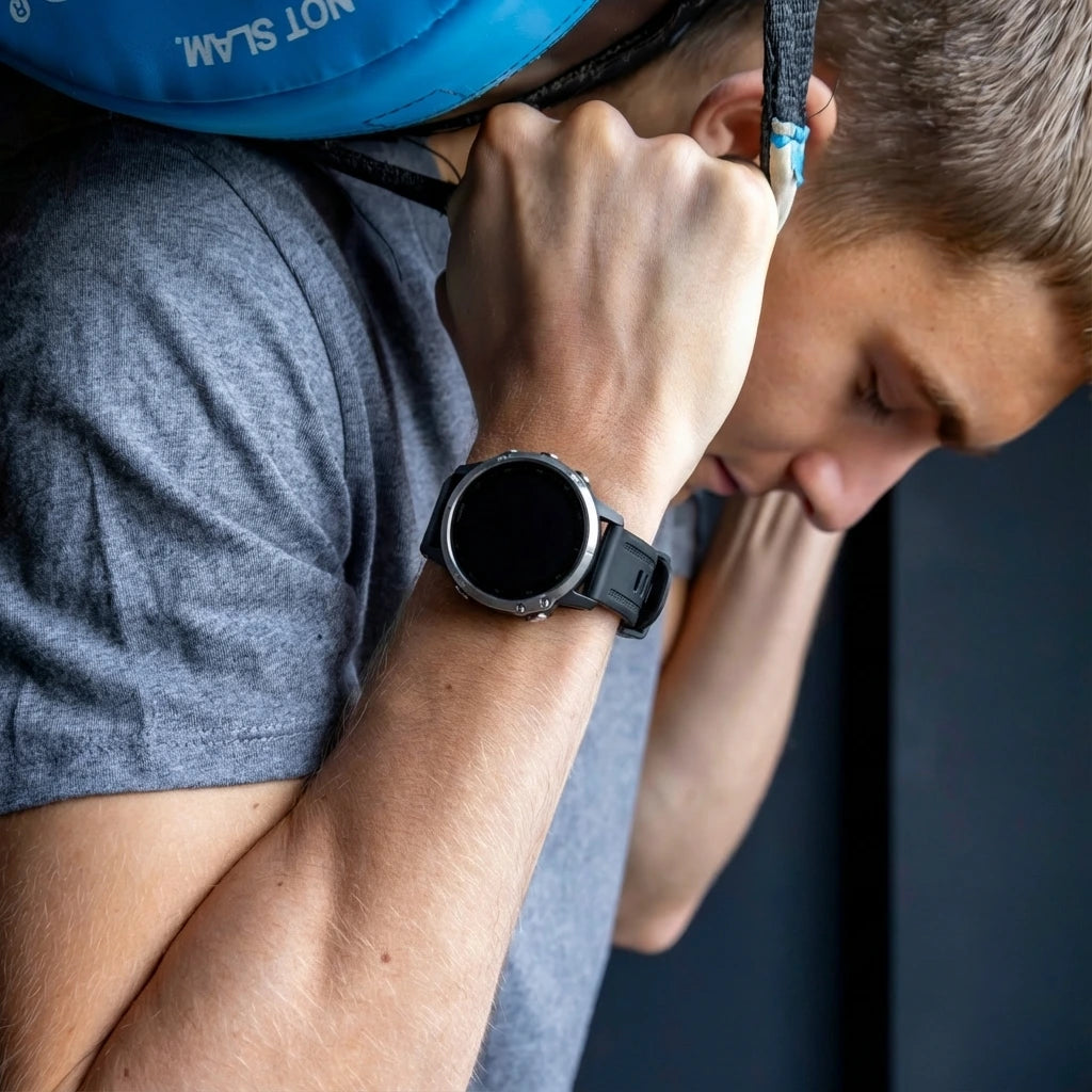 Correa silicona Garmin Fenix 5s/6s (negra)