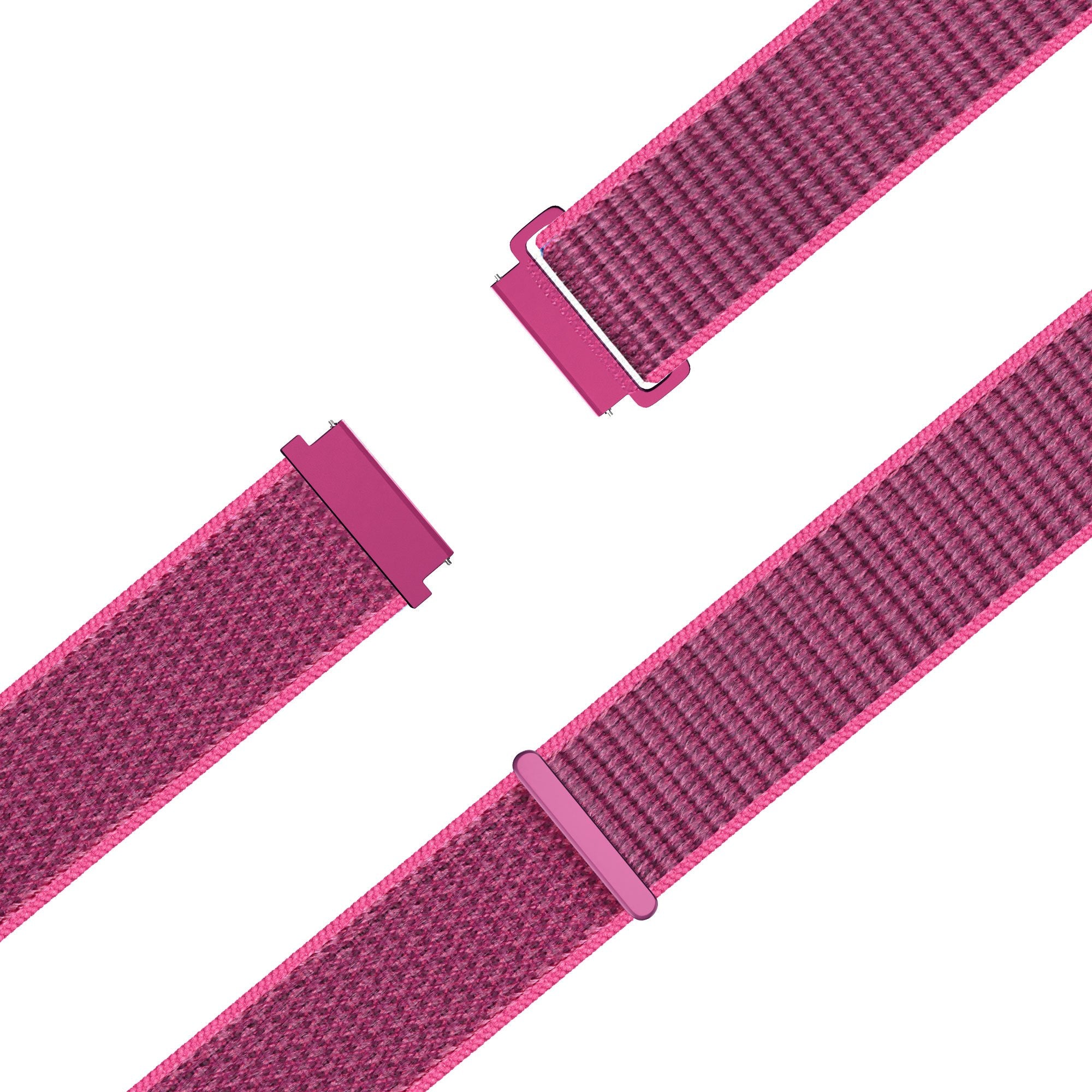 Bandz Garmin Forerunner 570 - 42mm Nylon Loop Strap (Dragonfruit)