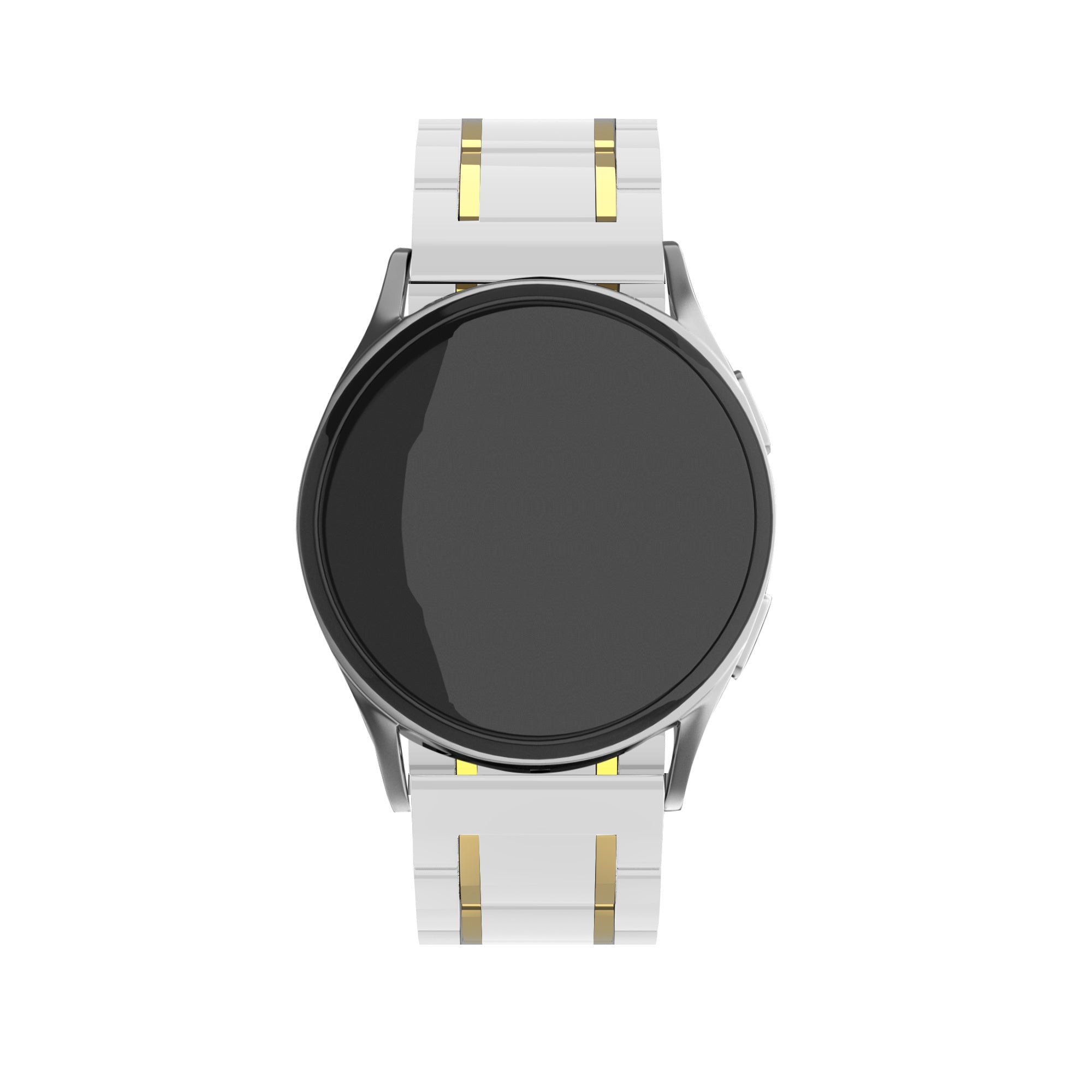 Correa acero y ceramica Withings Steel HR Sport (blanco/dorado)