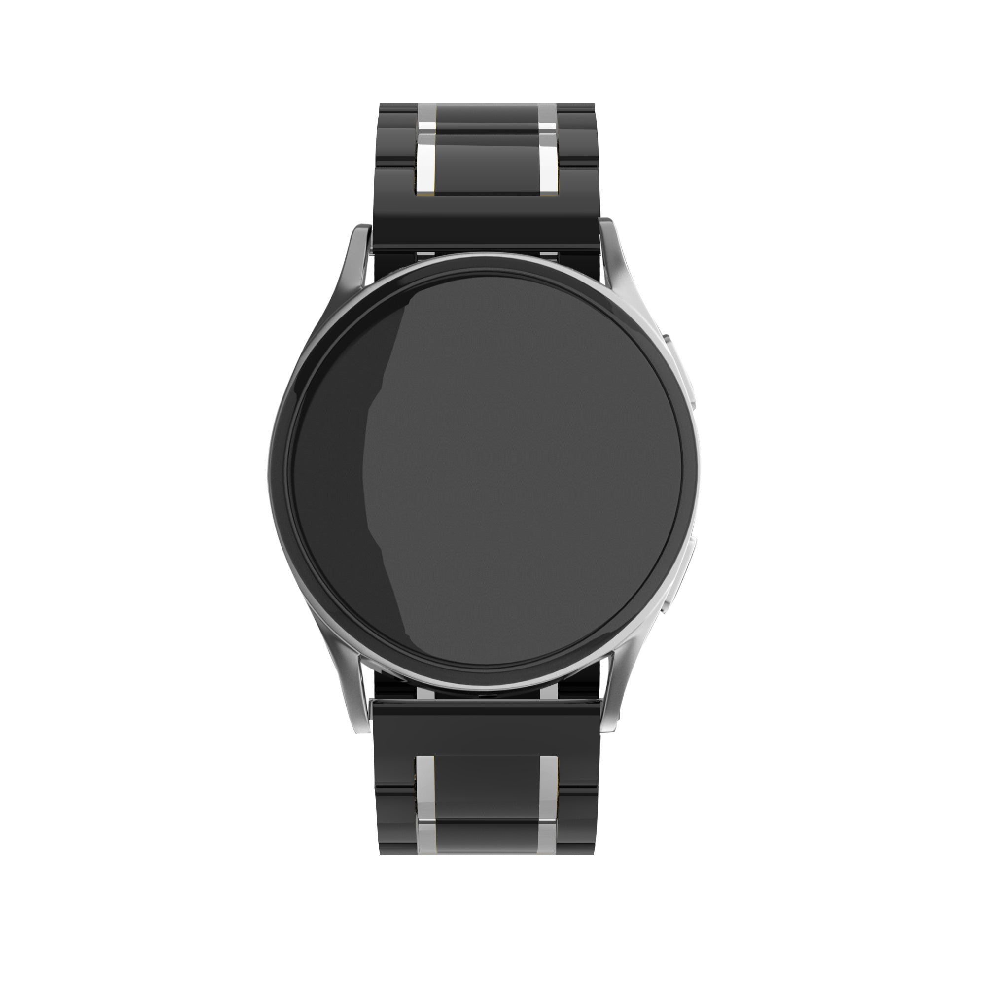 Correa acero cerámico Huawei Watch GT 2 Pro (negro/plata)