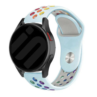 Correa deportiva Withings Steel HR Sport (azul claro/colorida)