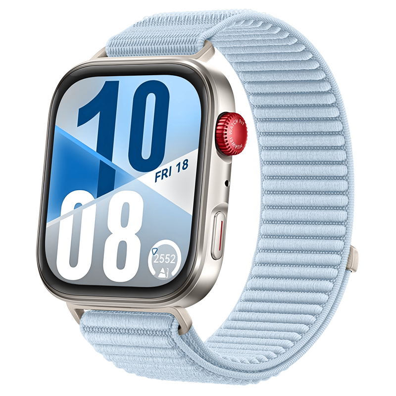 Huawei Watch Fit 4 Pro Nylon Wave Strap (Light Blue)