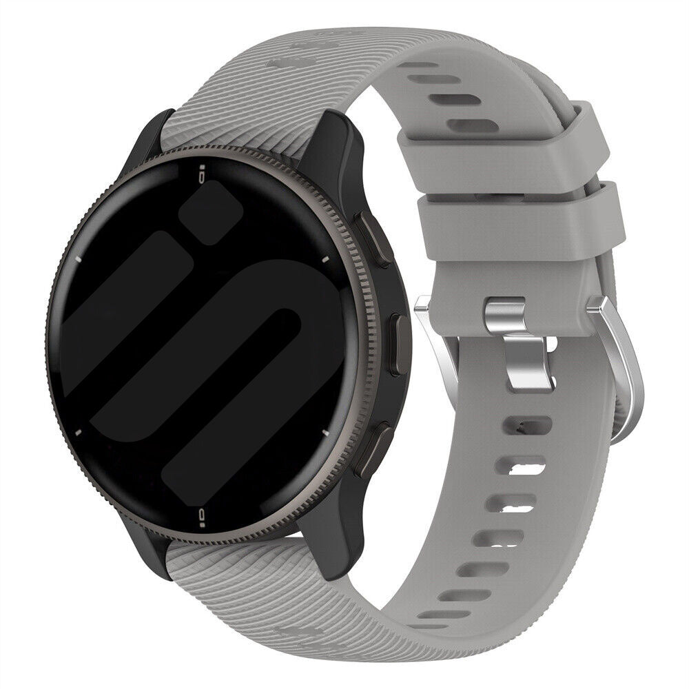 Garmin Approach S44 Silicone Strap (Light Grey)