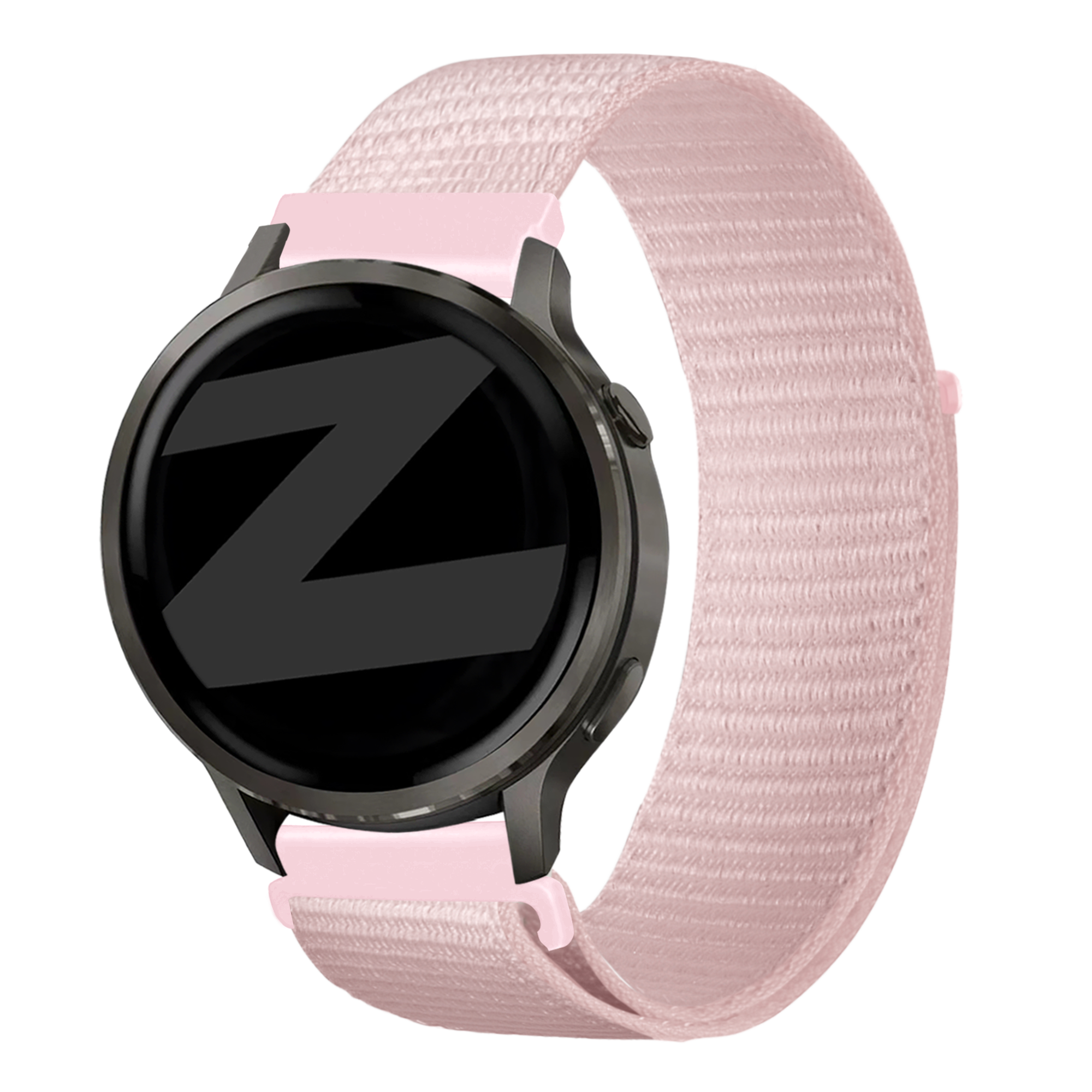 Bandz Correa nylon Loop Garmin Venu (rosa claro)