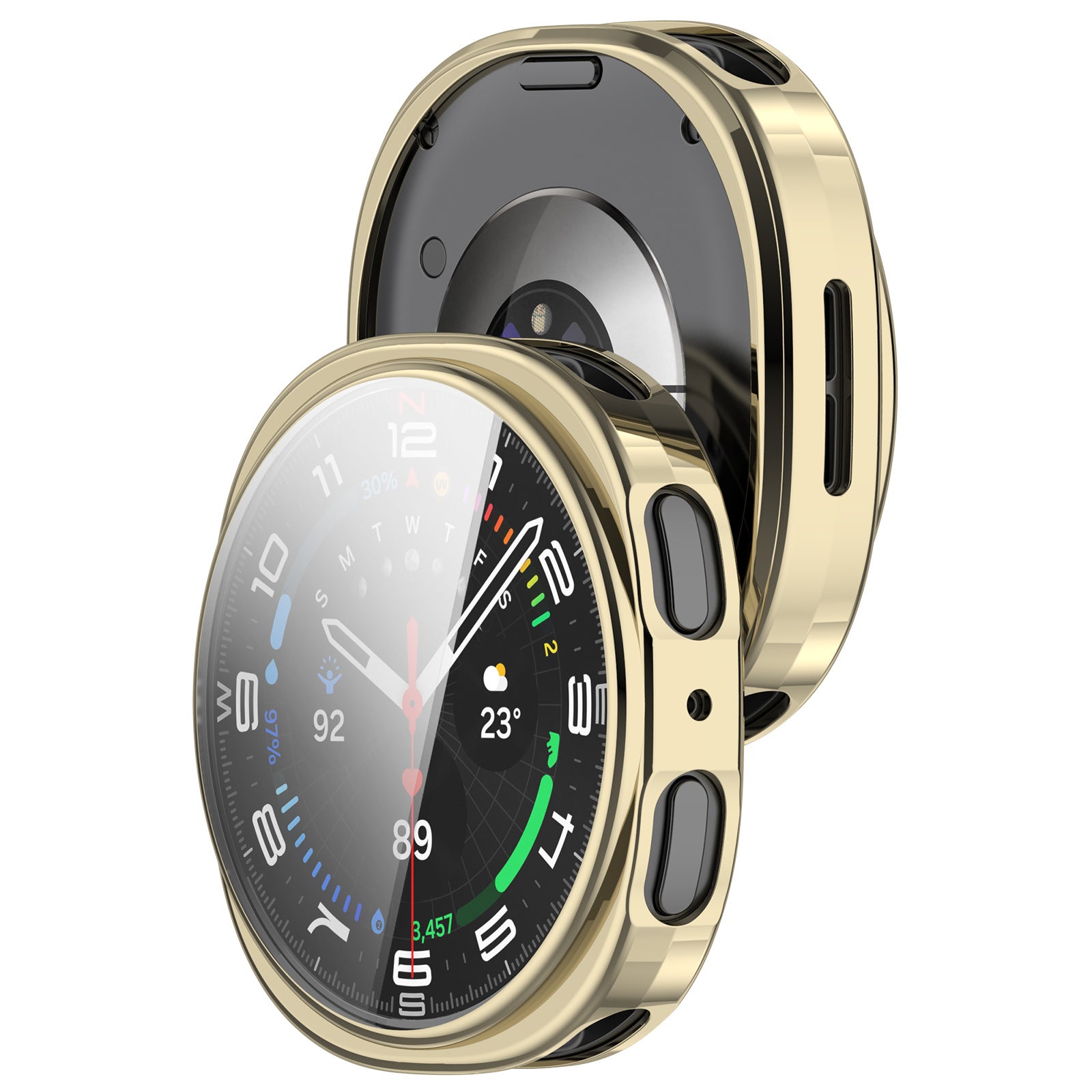 Funda TPU Samsung Galaxy Watch 8 - 40mm (dorado claro)