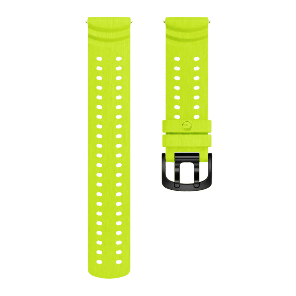 Polar Grit X Pro Silicone Grain Strap (Lime)
