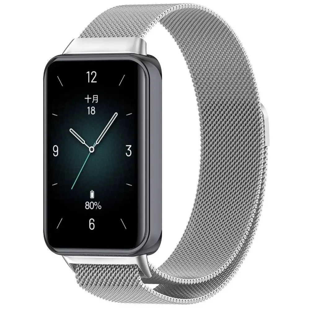 Honor Band 10 Milanese Strap (Silver)