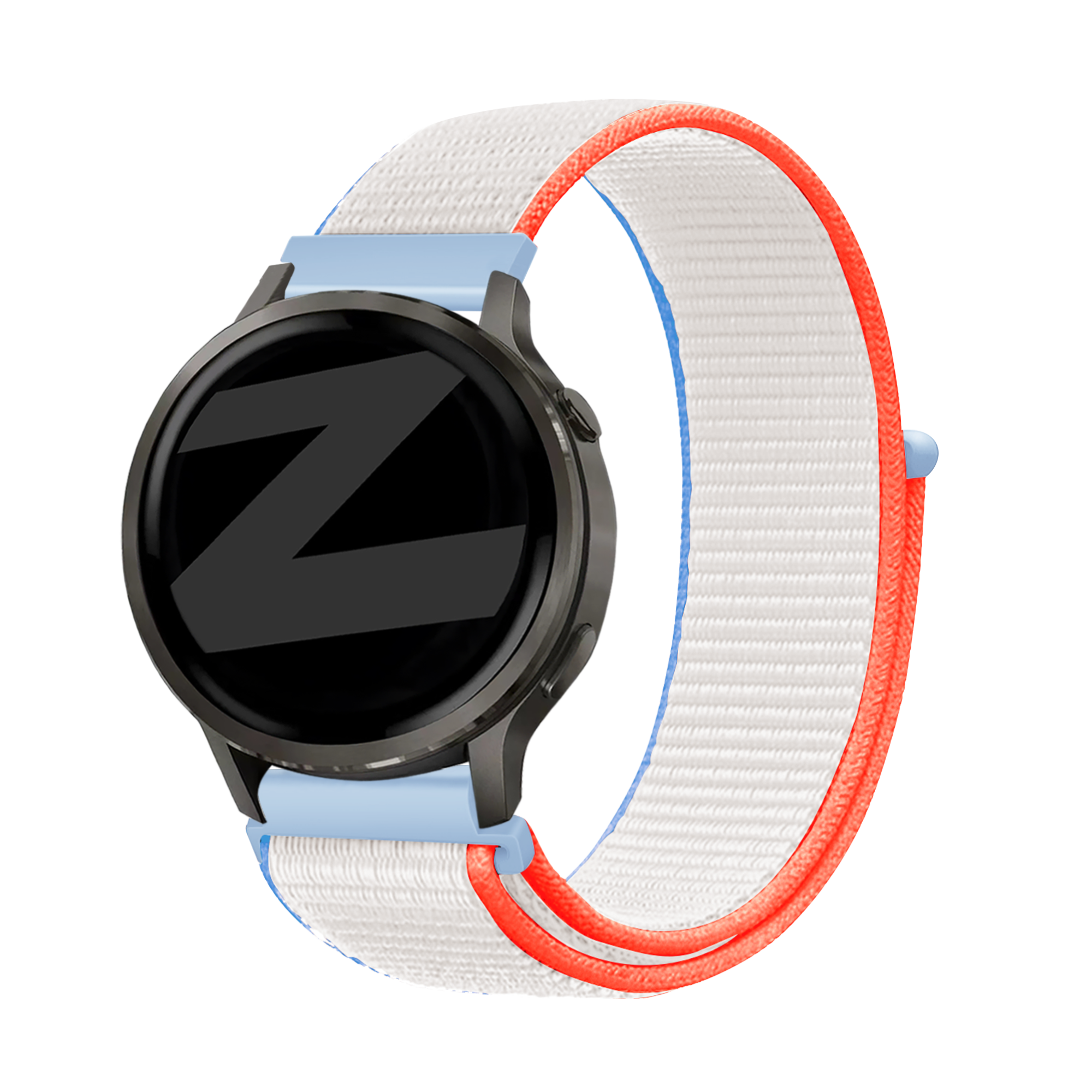 Bandz Correa nylon Loop Garmin Vivoactive 4s (leche blanca)