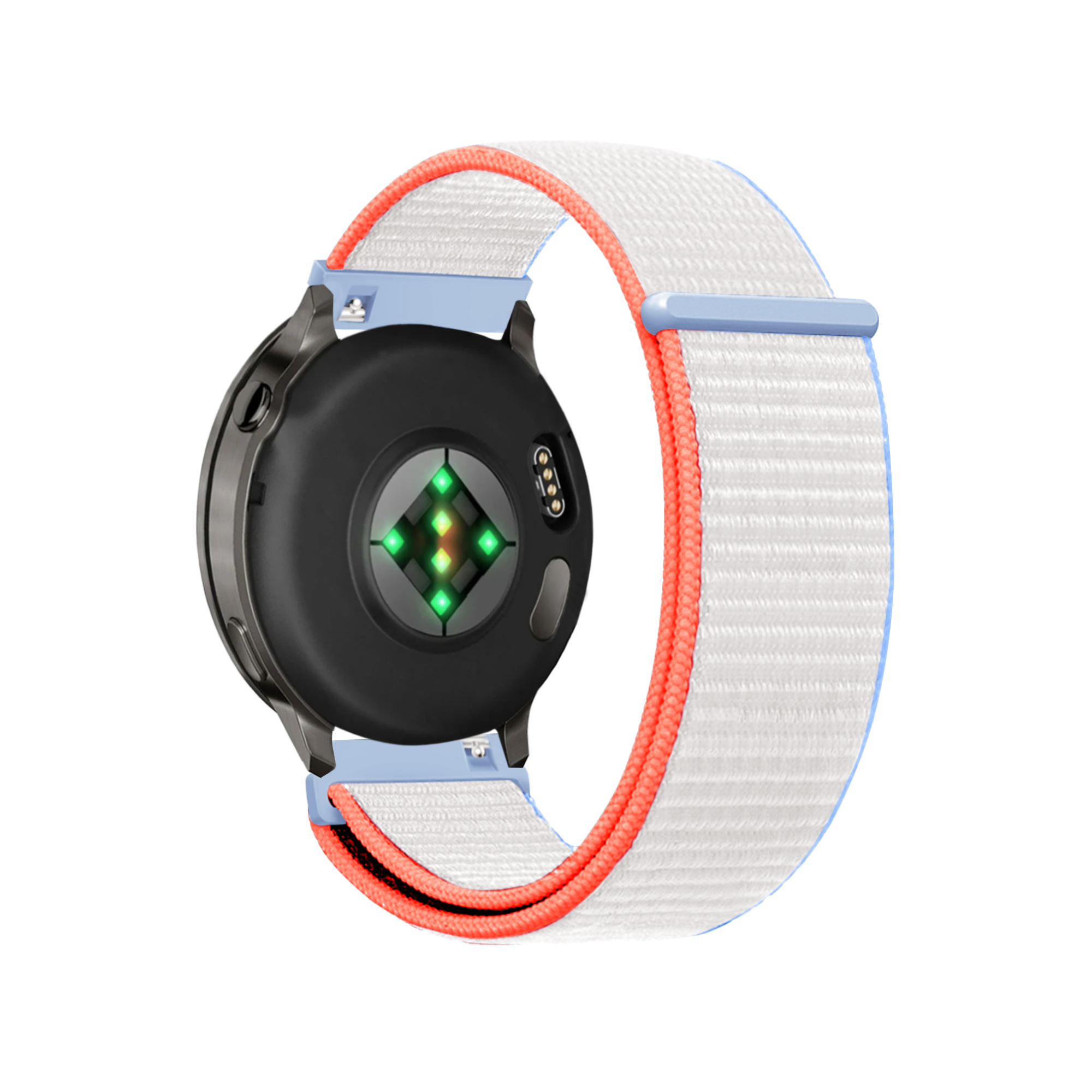 Bandz Garmin Venu 4 - 41mm Nylon Loop Strap (Milk White)