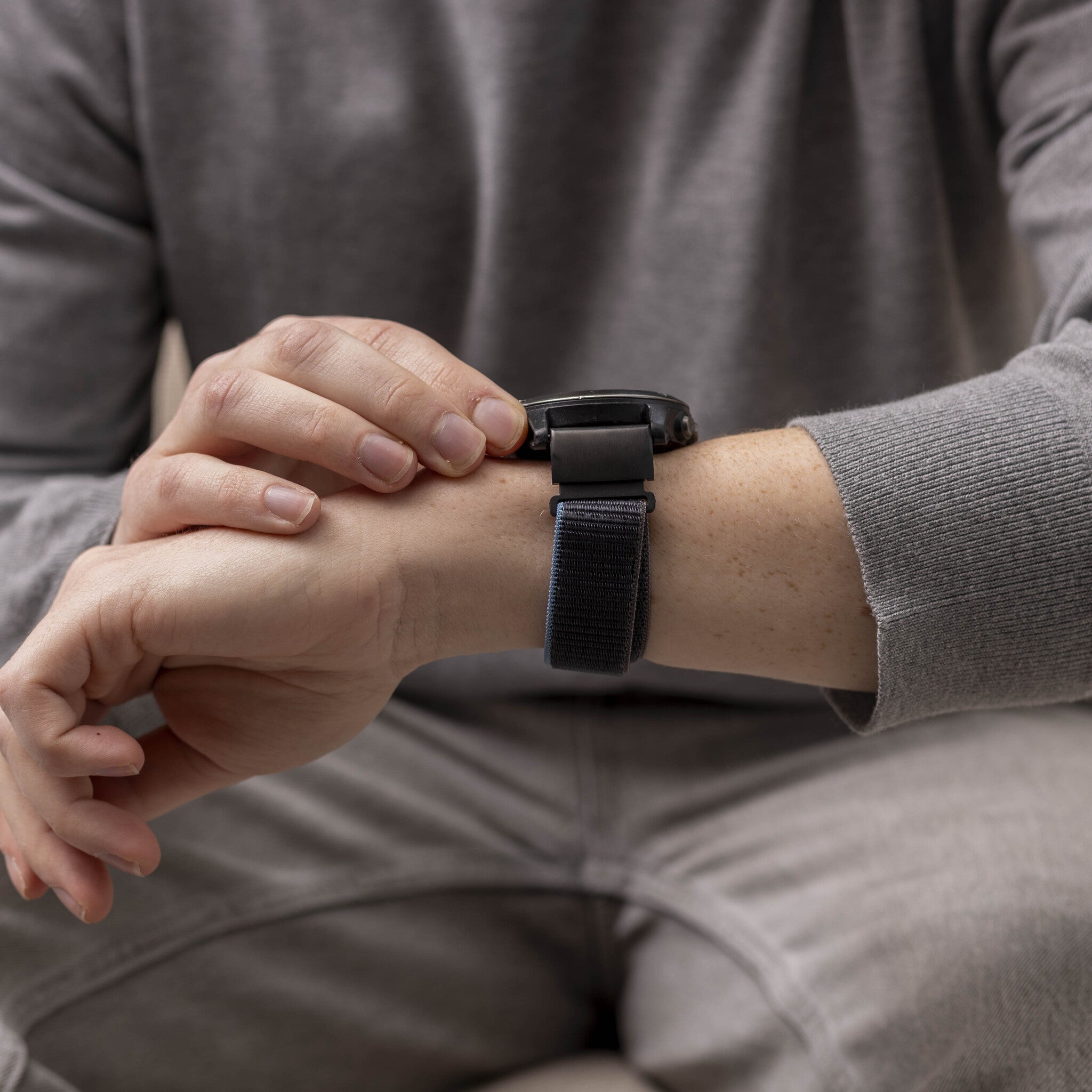 Garmin Approach S62 Nylon Strap (Charcoal)