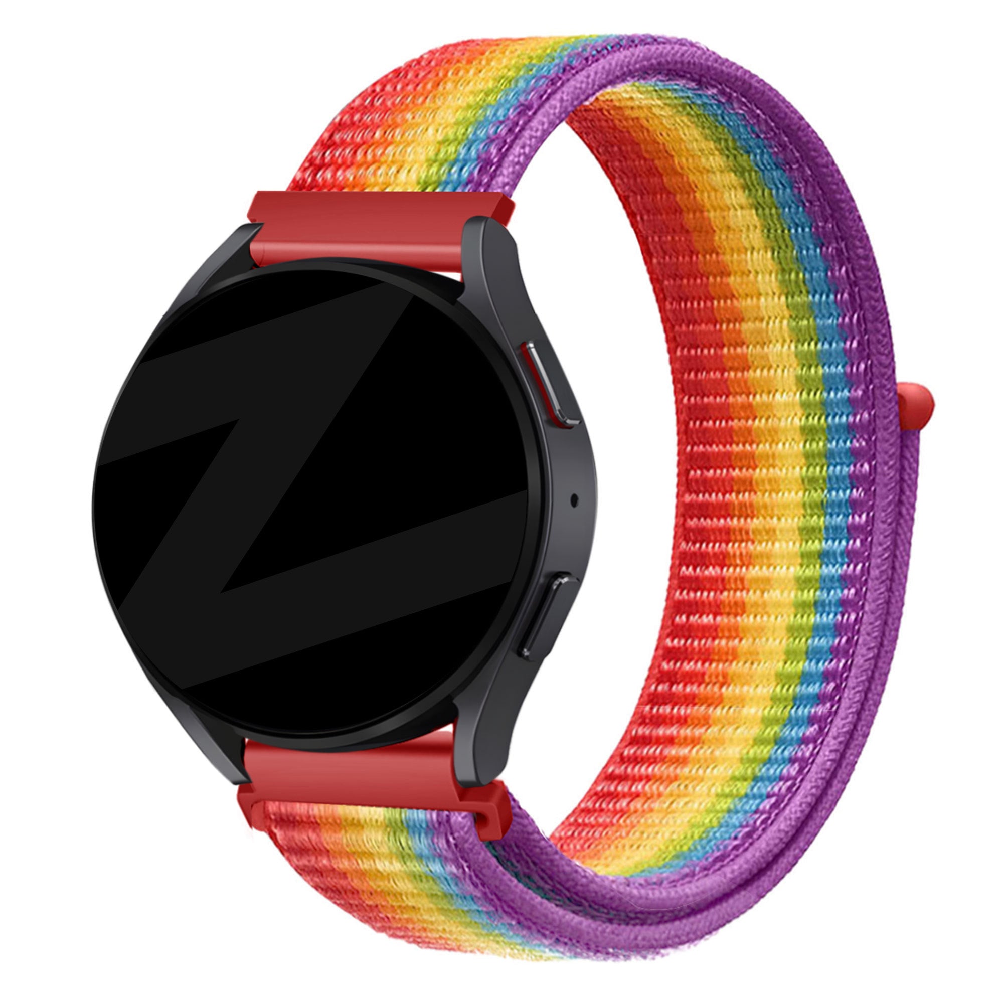 Bandz Garmin Venu Nylon Loop Strap (Rainbow)