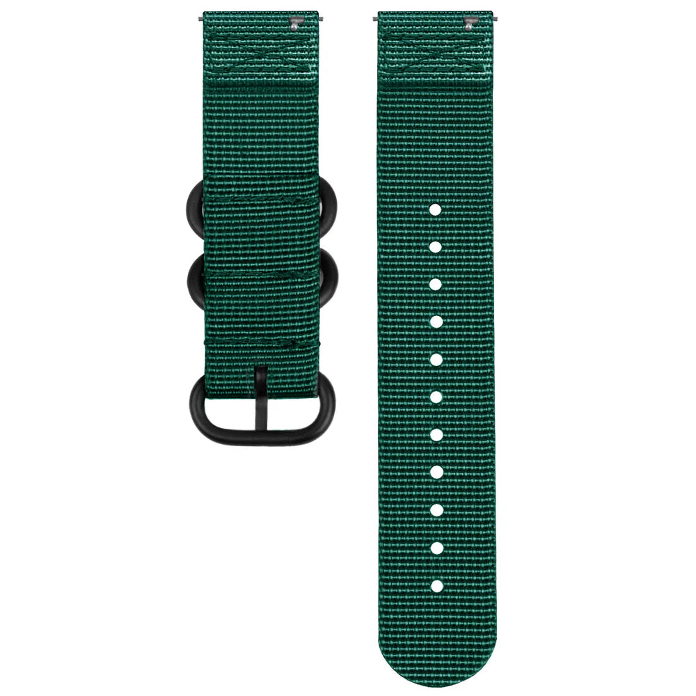 Correa nylon con hebilla Amazfit Bip U (Pro) (verde oscuro)