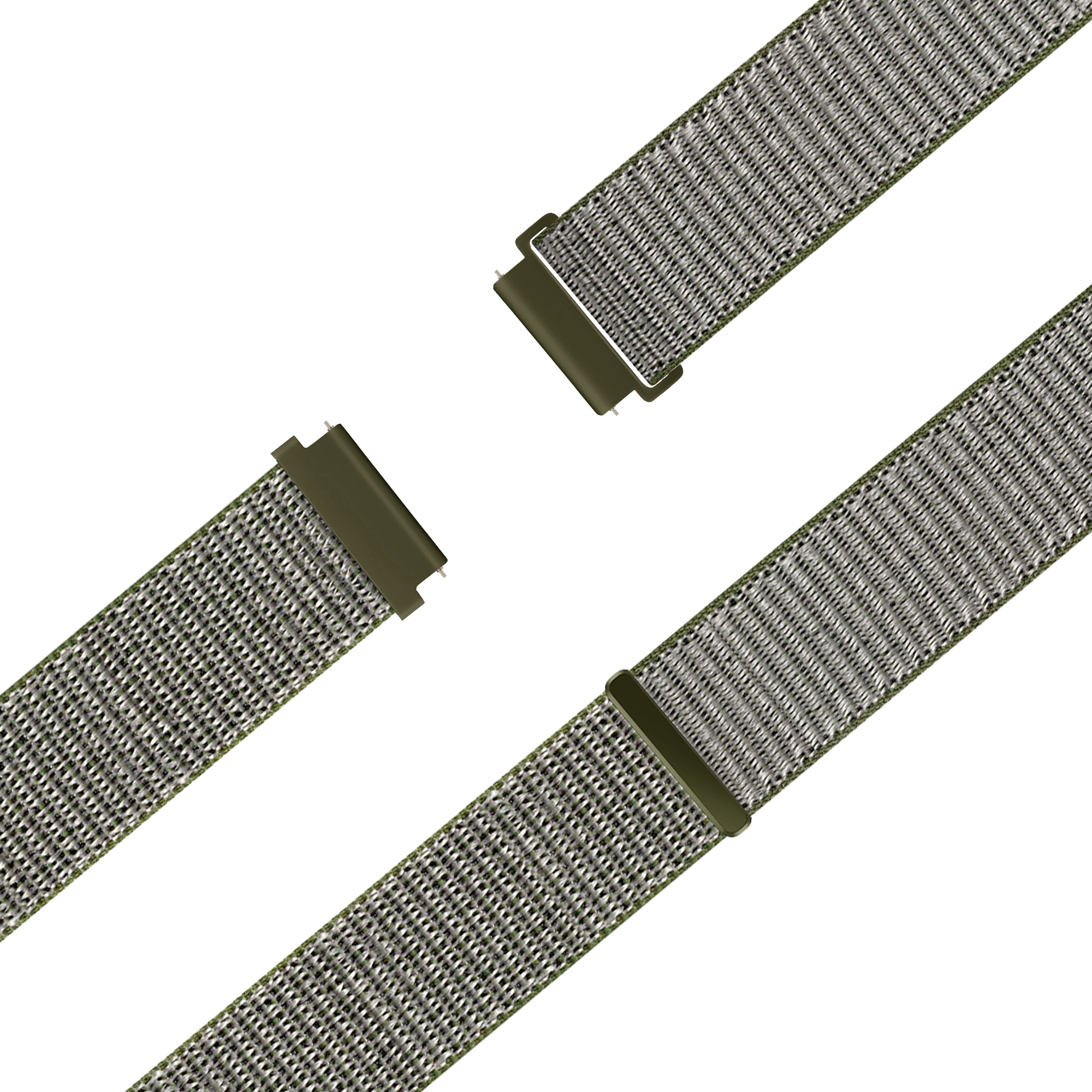 Bandz Garmin Approach S42 Nylon Loop Strap (Olive Green)