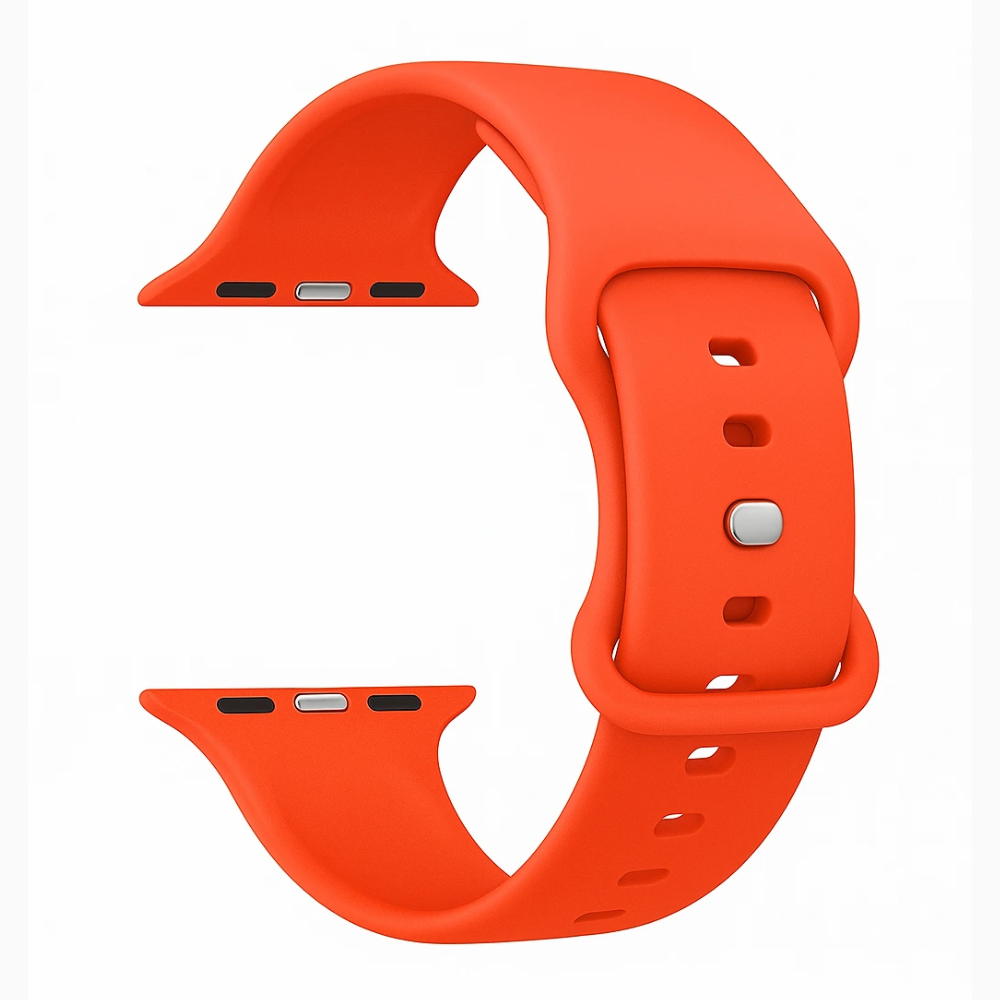 Correa silicona Apple Watch (coral)