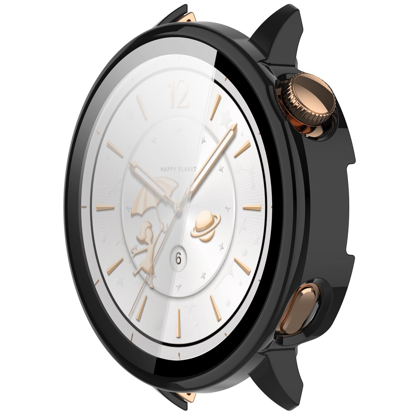 Funda rigida con cristal OnePlus Watch 3 - 43mm (negra)