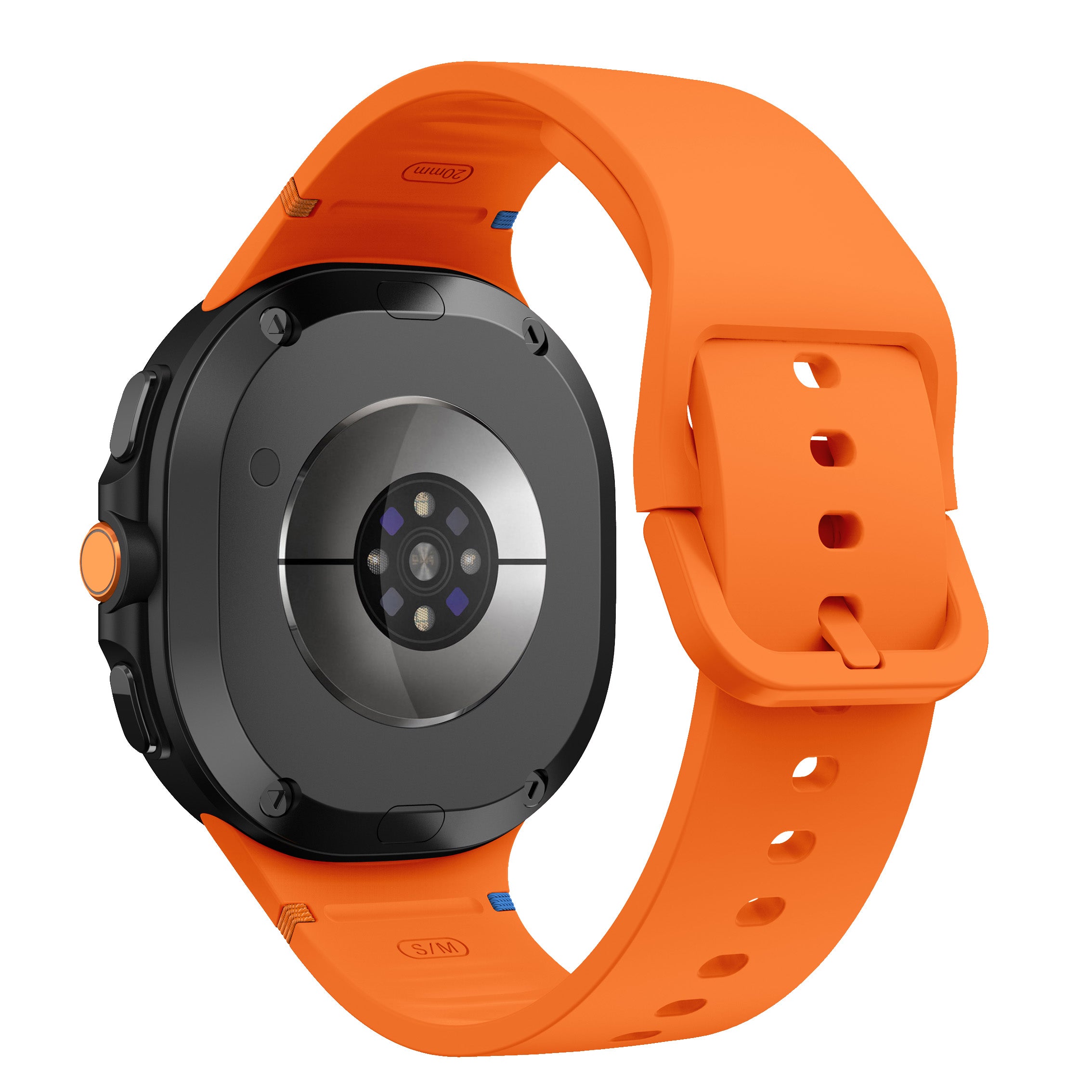 Correa silicona Samsung Galaxy Watch 8 Classic (naranja)