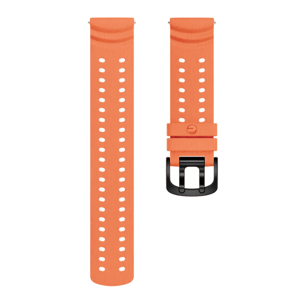 Polar Vantage V3 Silicone Grain Strap (Orange)