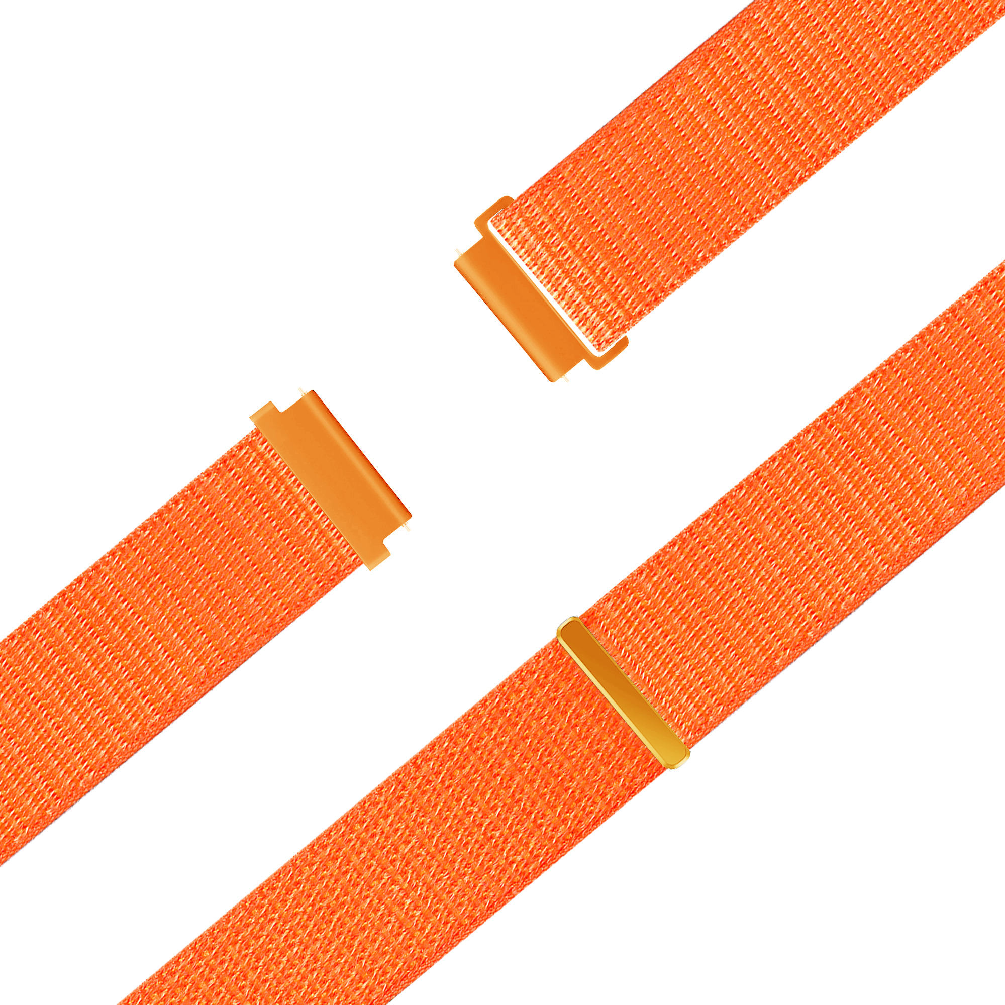 Bandz Garmin Venu 2 Nylon Loop Strap (Orange)