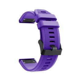 Correa silicona outdoor Garmin Instinct 3 - 45mm (lila)