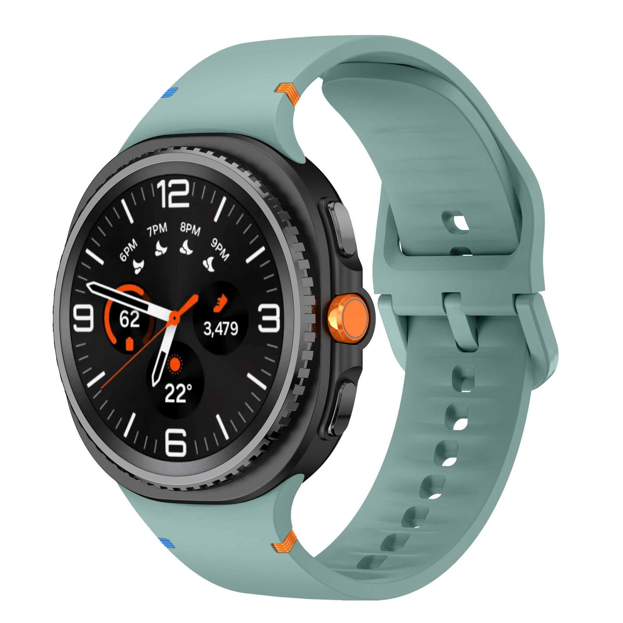 Samsung Galaxy Watch 8 - 40mm Silicone Strap (Fir Green)