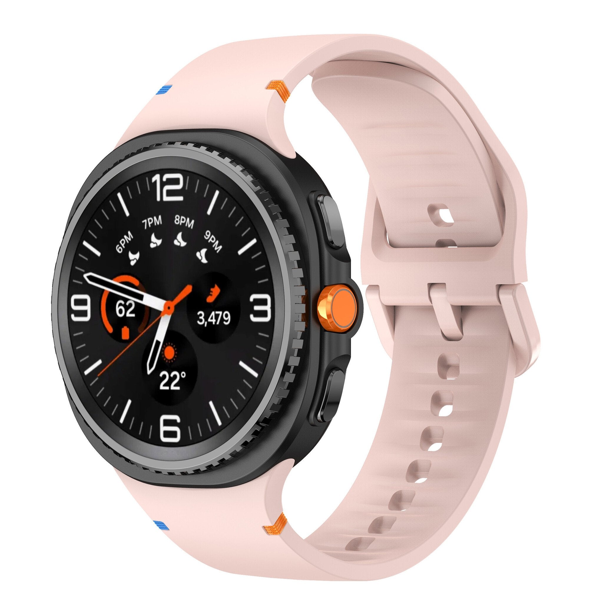 Correa silicona Samsung Galaxy Watch 8 - 40mm (rosa)
