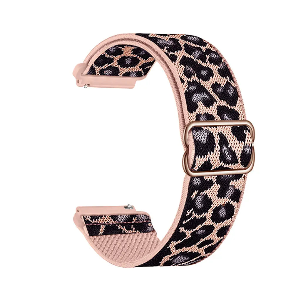 Correa elástica Huawei Watch GT 7 - 41mm (leopardo rosa)