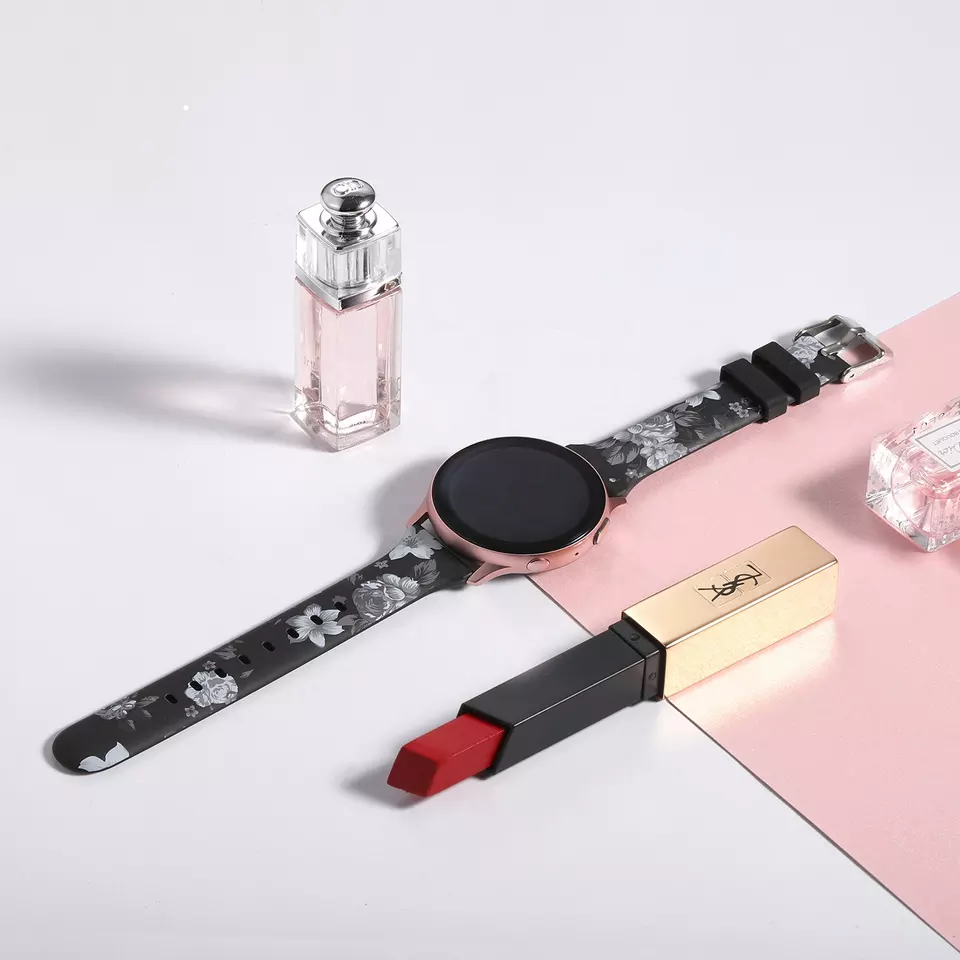 Correa 'Flor Gris' Amazfit Active