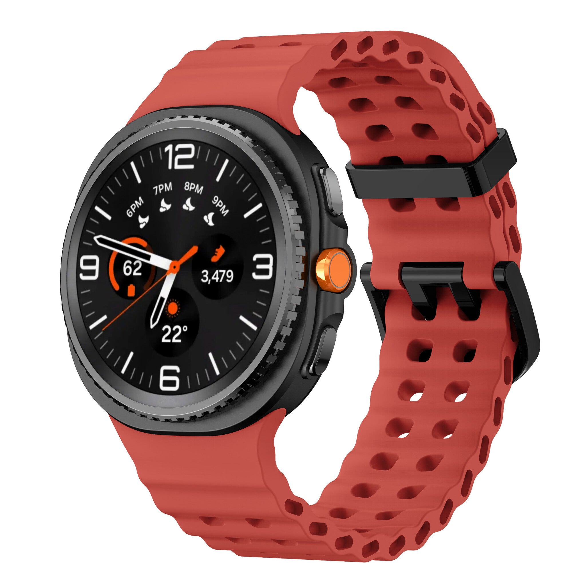 Samsung Galaxy Watch 8 - 40mm Ocean Strap (Red)