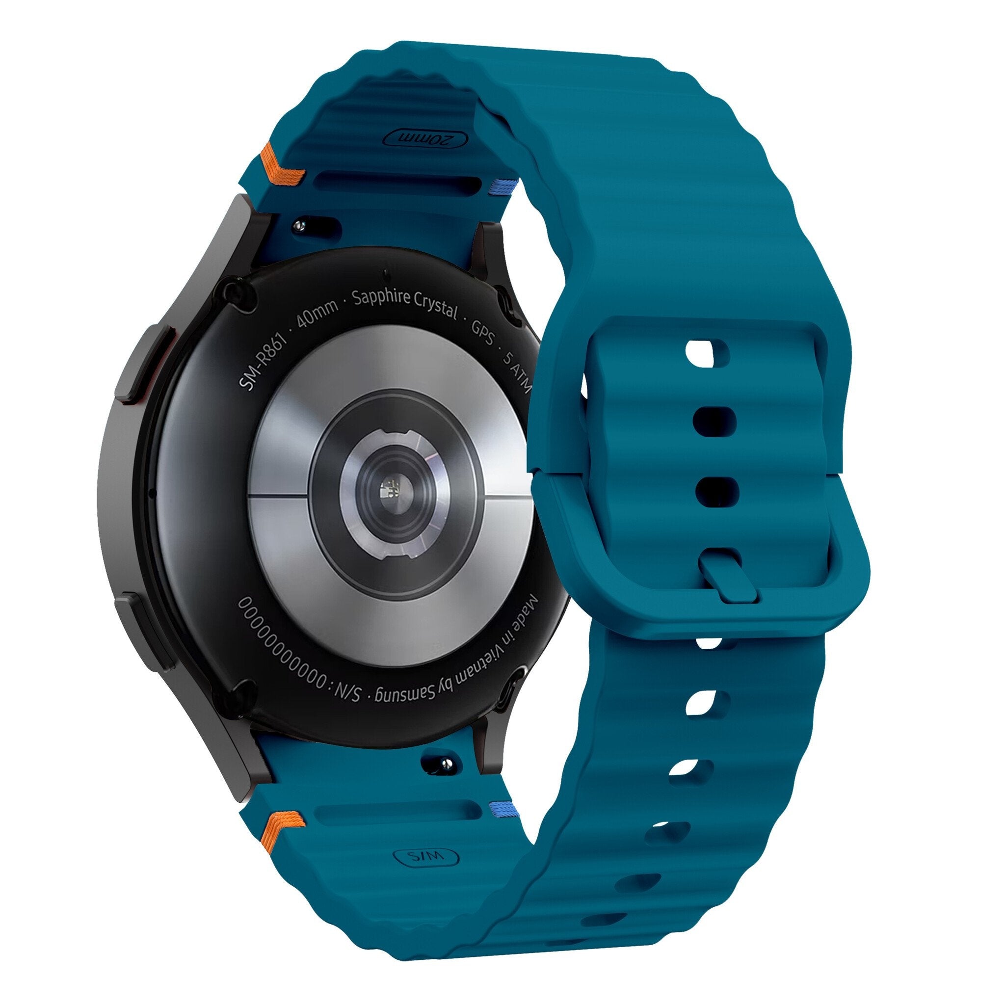 Correa Wave Samsung Galaxy Watch FE (verde/azul)