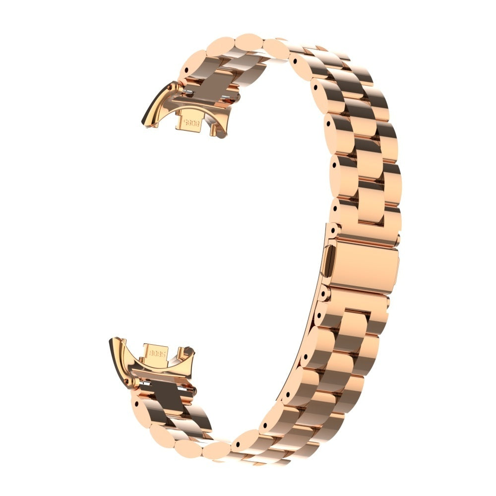 Correa acero Xiaomi Smart Band 10 (rosado/dorado)