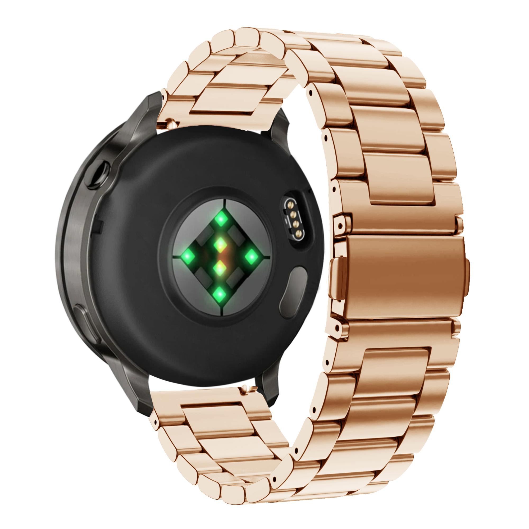 Bandz Correa acero 'Classic' Garmin Approach J1 (rosado dorado)