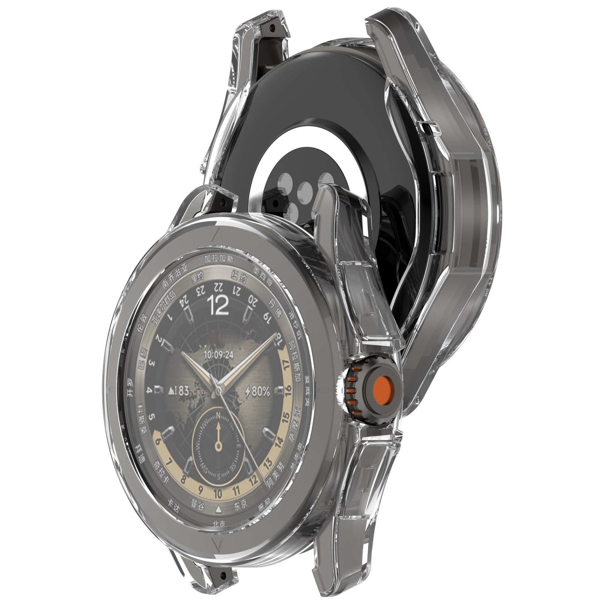 Funda TPU Xiaomi Watch S4 Sport (transparente)