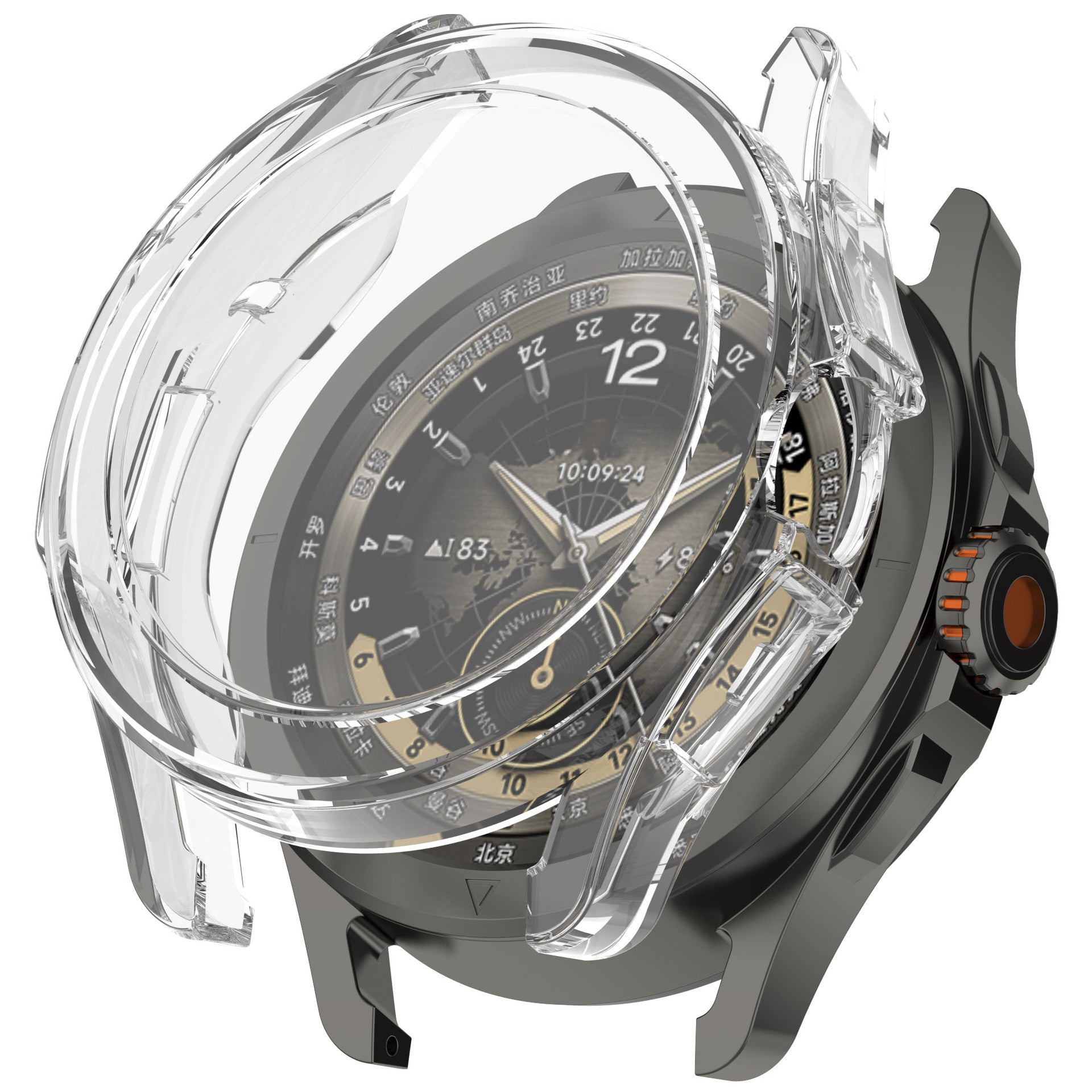 Funda TPU Xiaomi Watch S4 Sport (transparente)