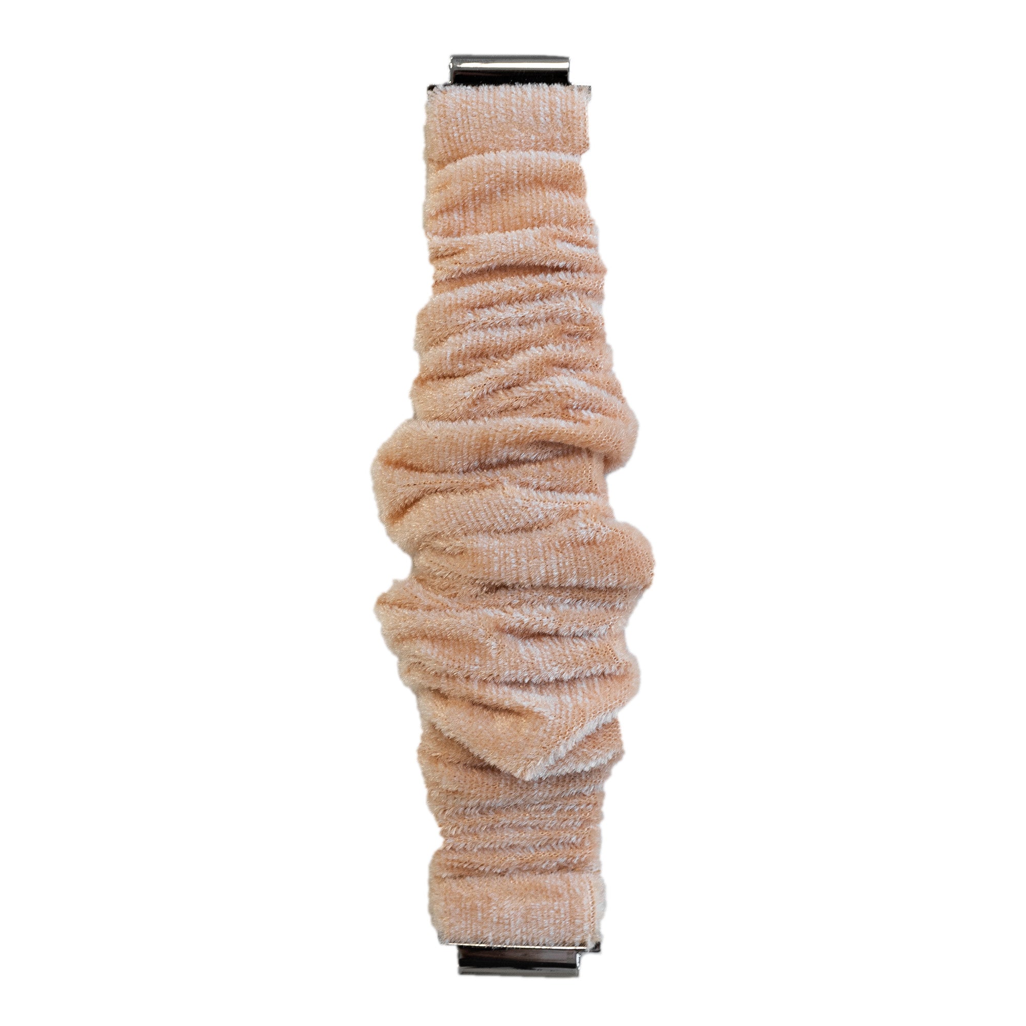Garmin Venu 4 - 41mm Scrunchie Strap (Beige-Orange)