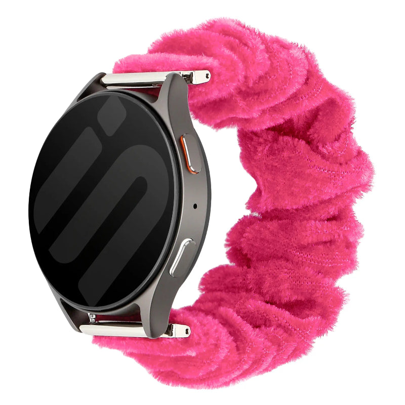 20mm scrunchie band pink
