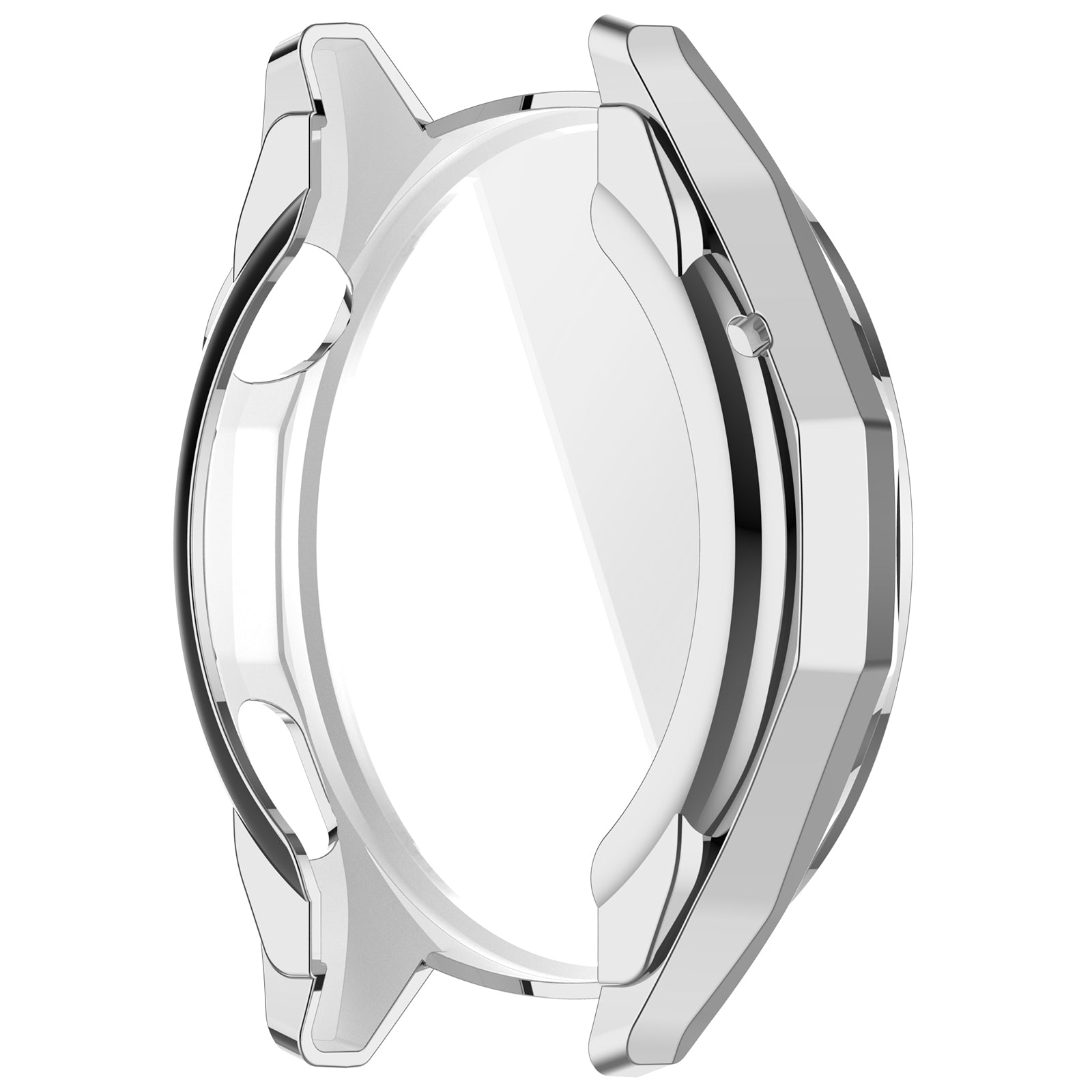 Funda rígida con cristal para Apple Watch 12 - 42mm (plata)