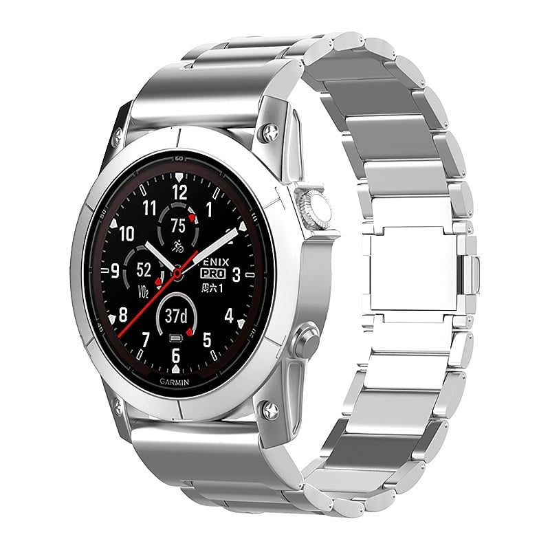 Correa titanio magnético Garmin Fenix 8 Pro - 51mm (plateado)