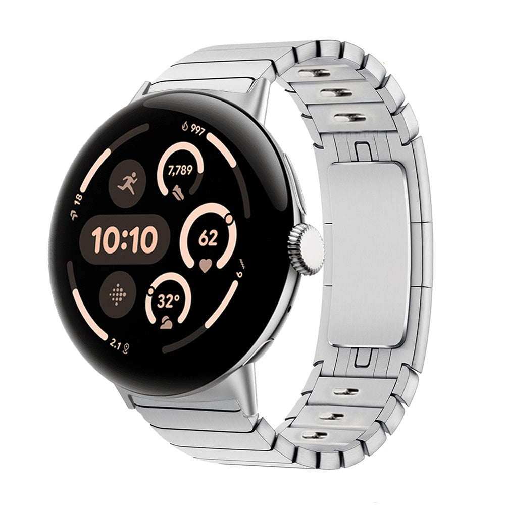 Correa acero con hebilla 'Premium' Google Pixel Watch 4 - 45mm (plateado)