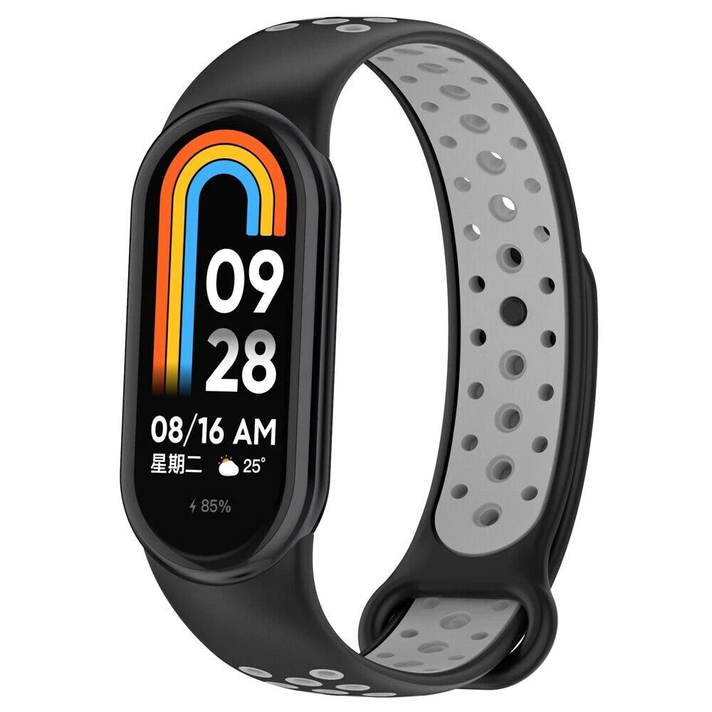 Correa deportiva Xiaomi Smart Band 10 (negro/gris)