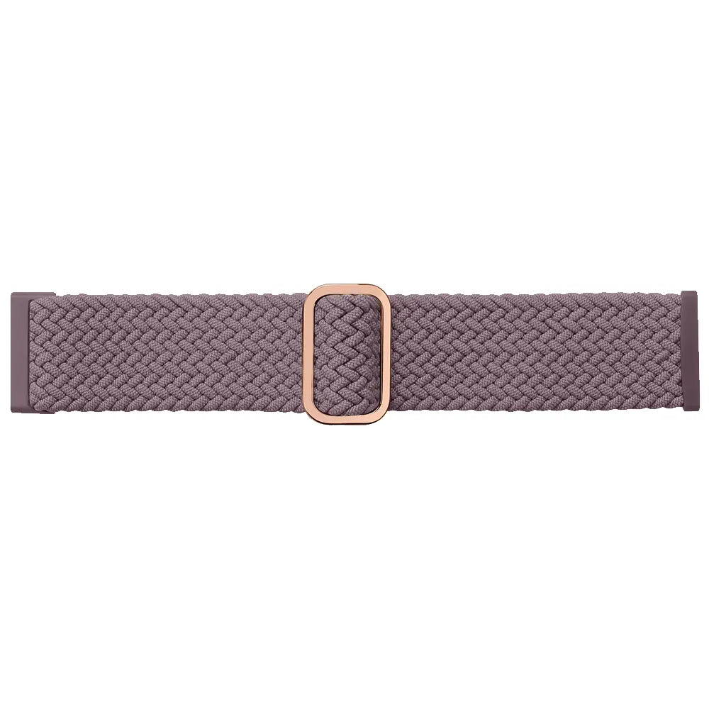 Nylon Adjustable Woven Strap, smoke purple