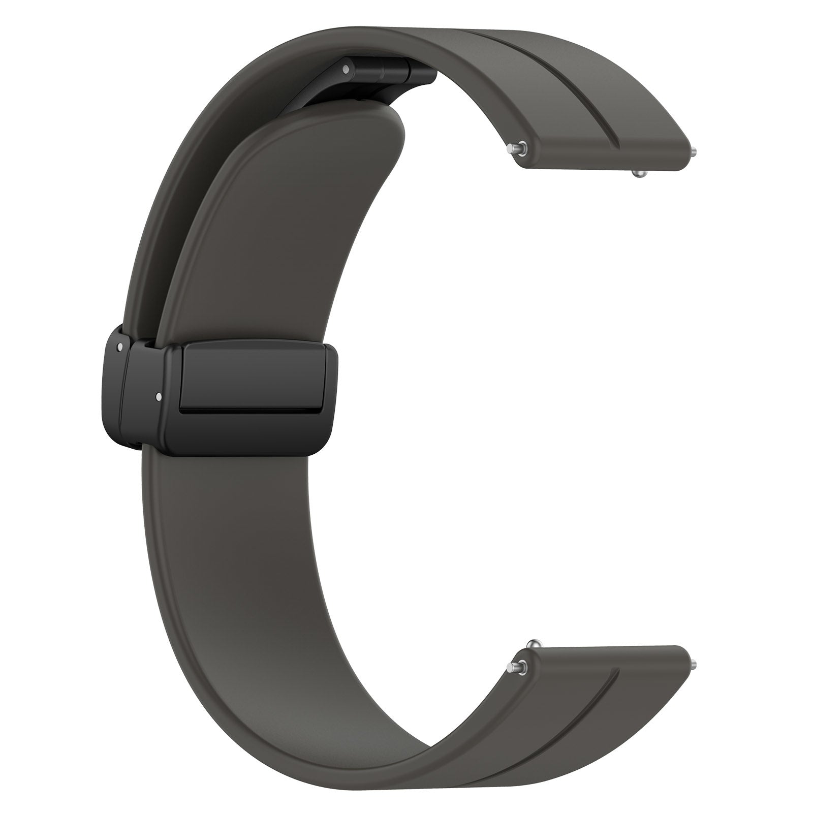 Correa silicona con hebilla Withings ScanWatch Nova (gris oscuro)