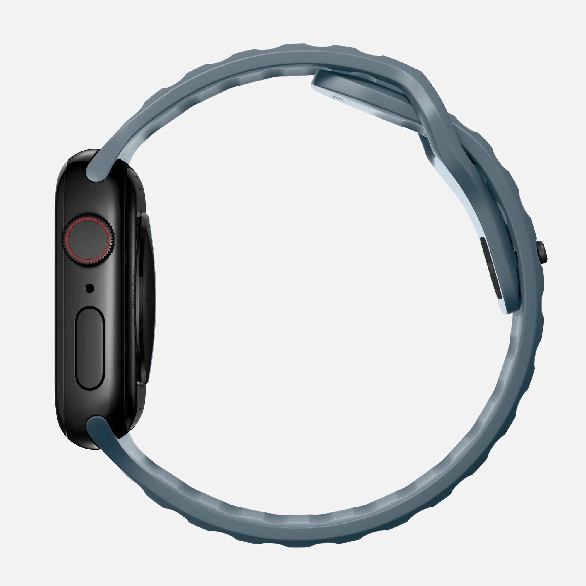 Nomad Correa silicona deportiva Apple Watch (azul naval)
