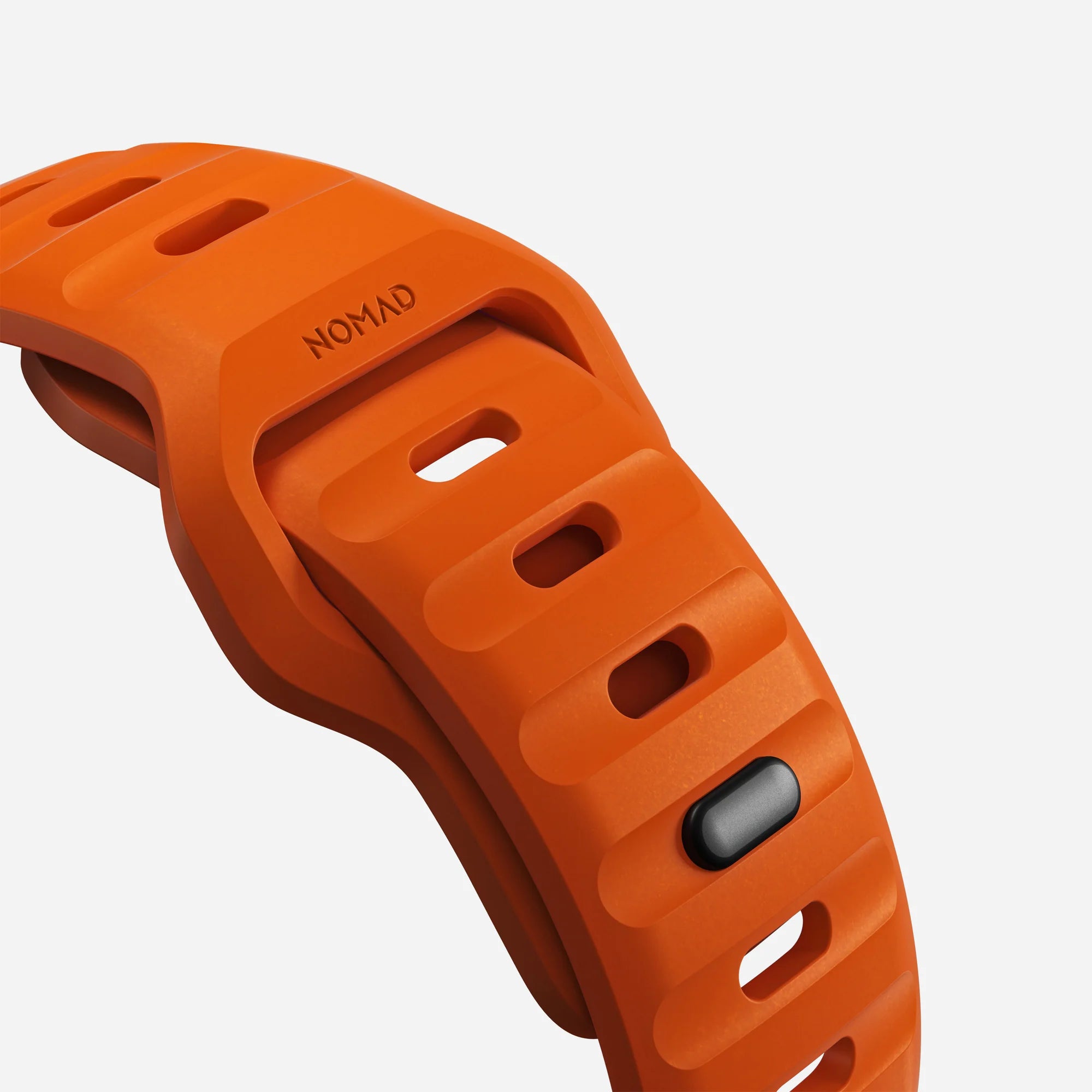 Nomad Correa silicona deportiva Apple Watch (ultra naranja)