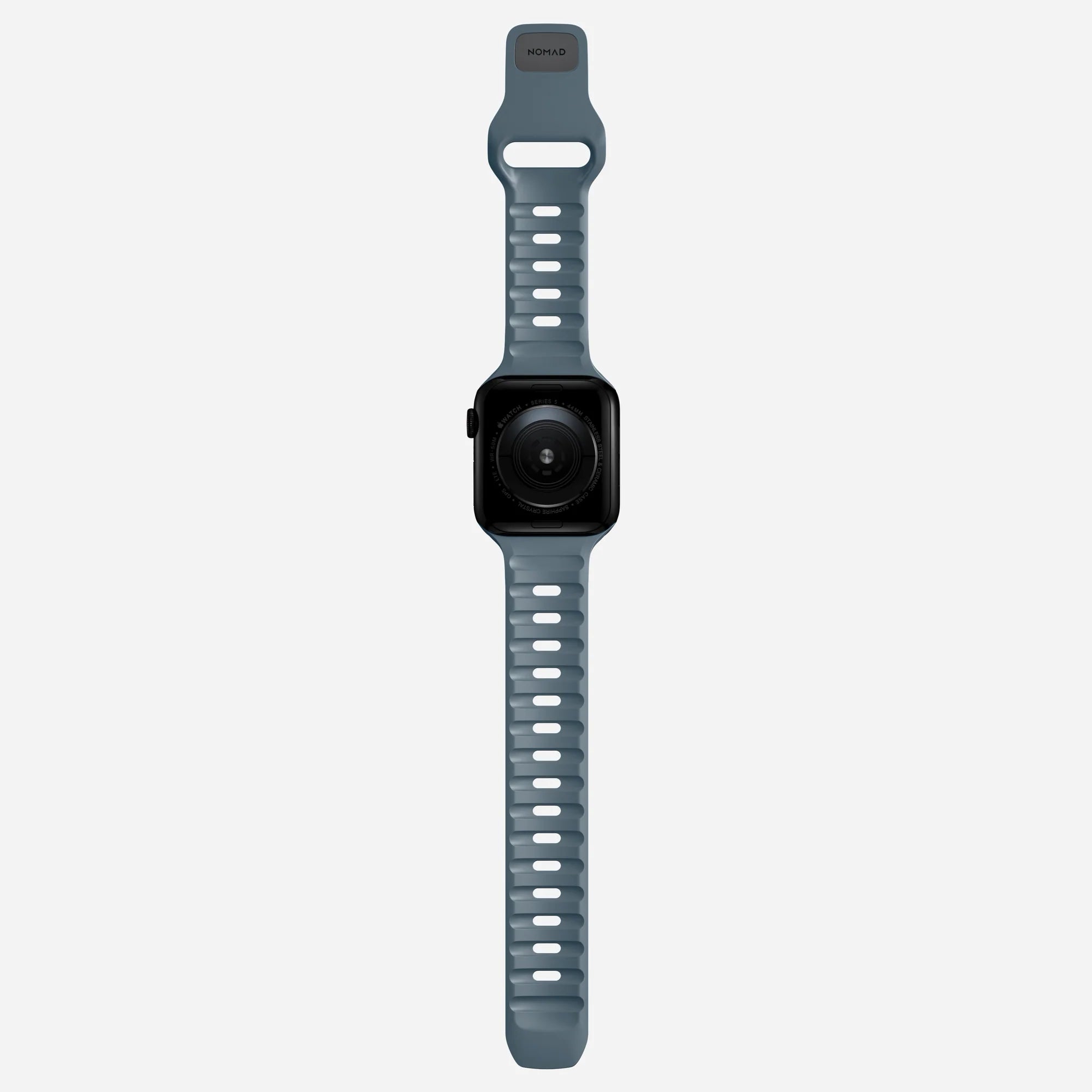 Nomad Correa silicona deportiva Apple Watch (azul naval)