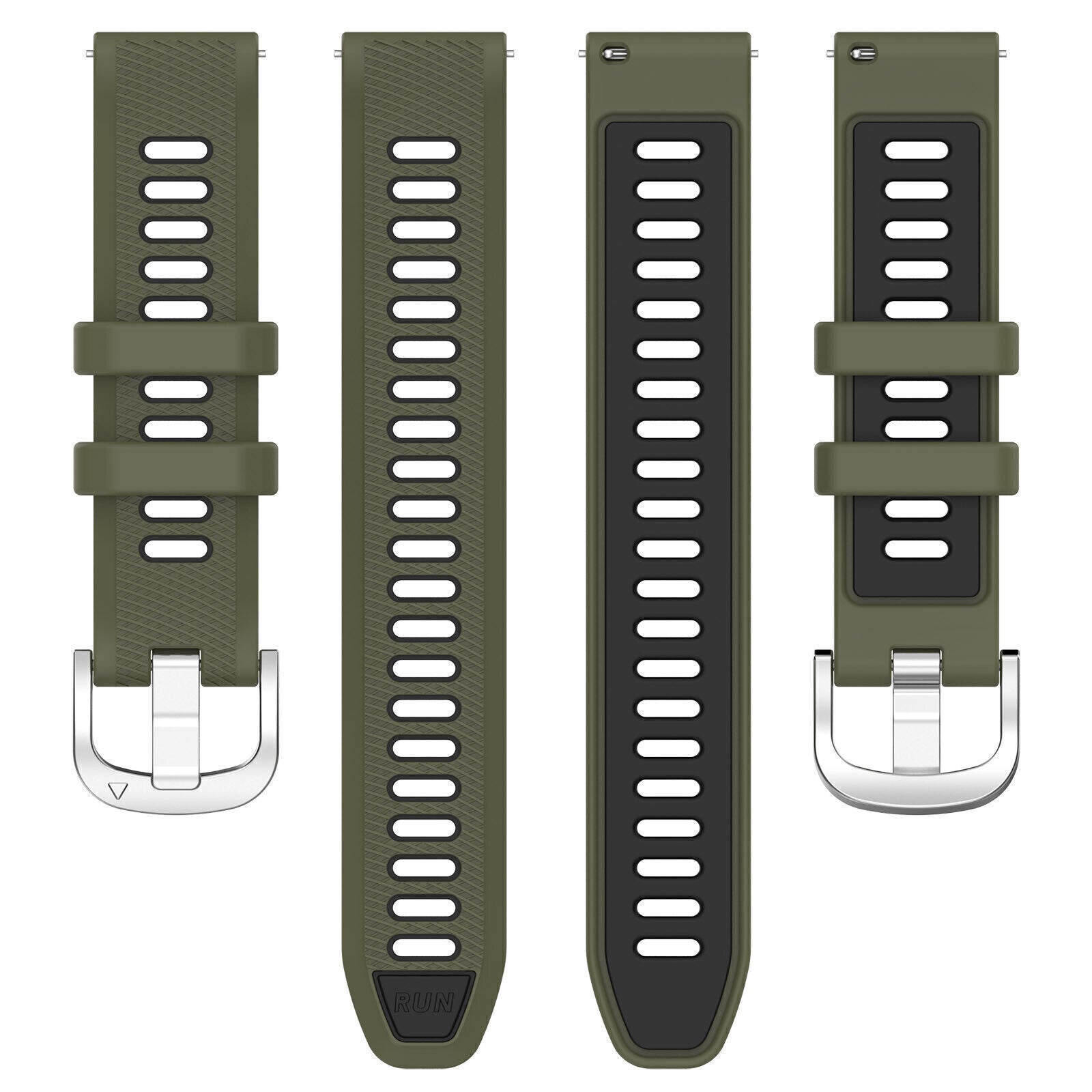 Garmin Approach S40 Sport Buckle Strap (Olive Green/Black)