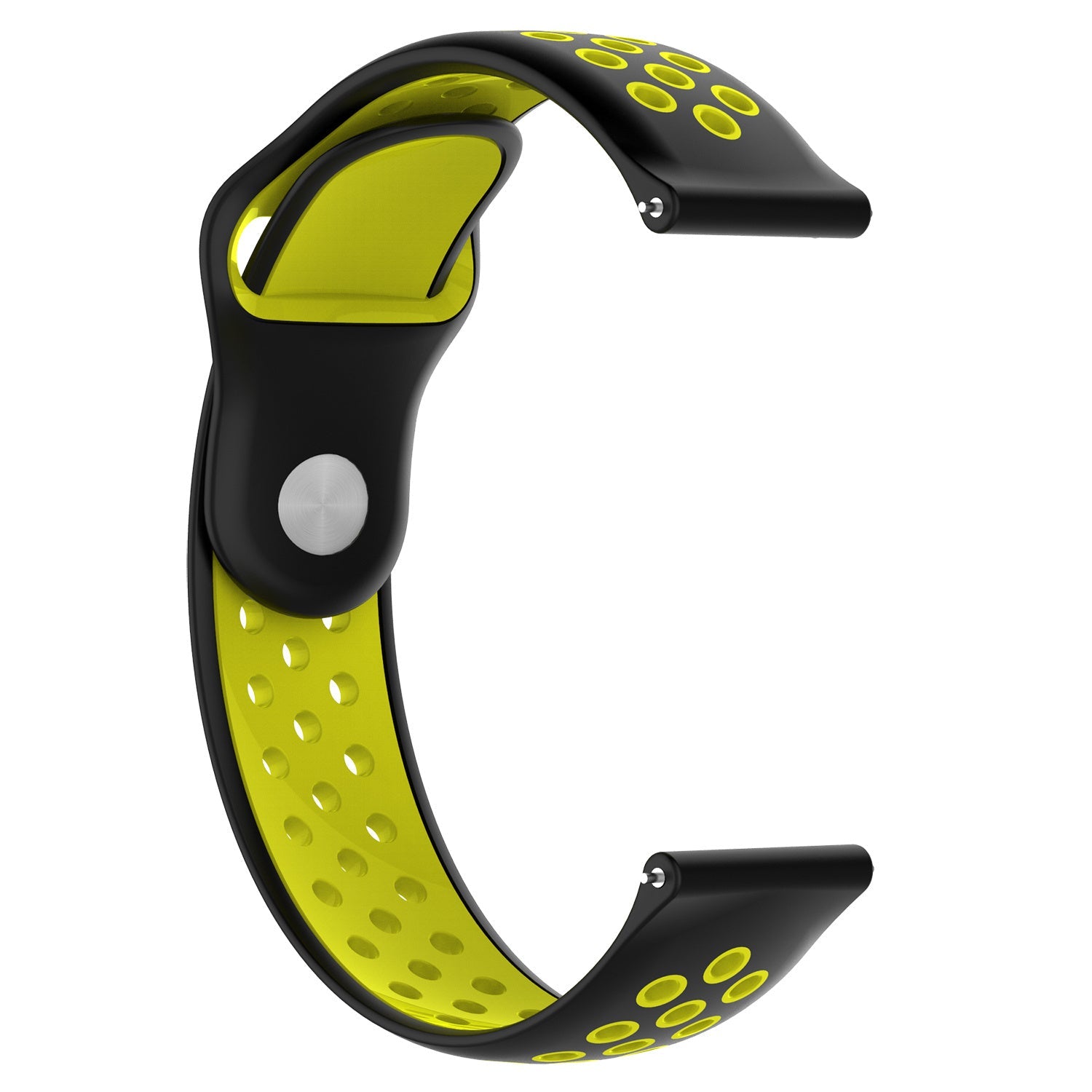 Correa deportiva Amazfit Bip 3 (Pro) (negro/amarillo)