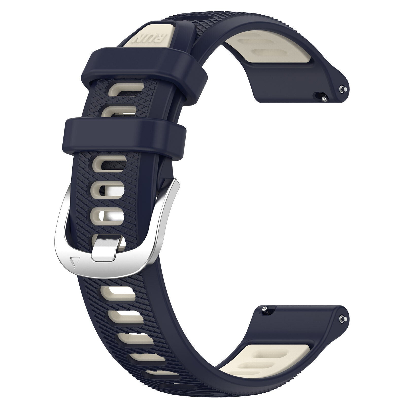Garmin Forerunner 570 - 42mm Sport Buckle Strap (Dark Blue/Beige)