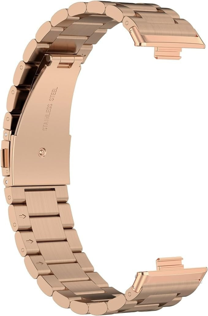 Correa acero Huawei Watch Fit 4 Pro (rosa dorado)